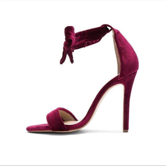 The Mode Collective SAGE Sandel in Bordeaux Velvet - Picture 3 of 10